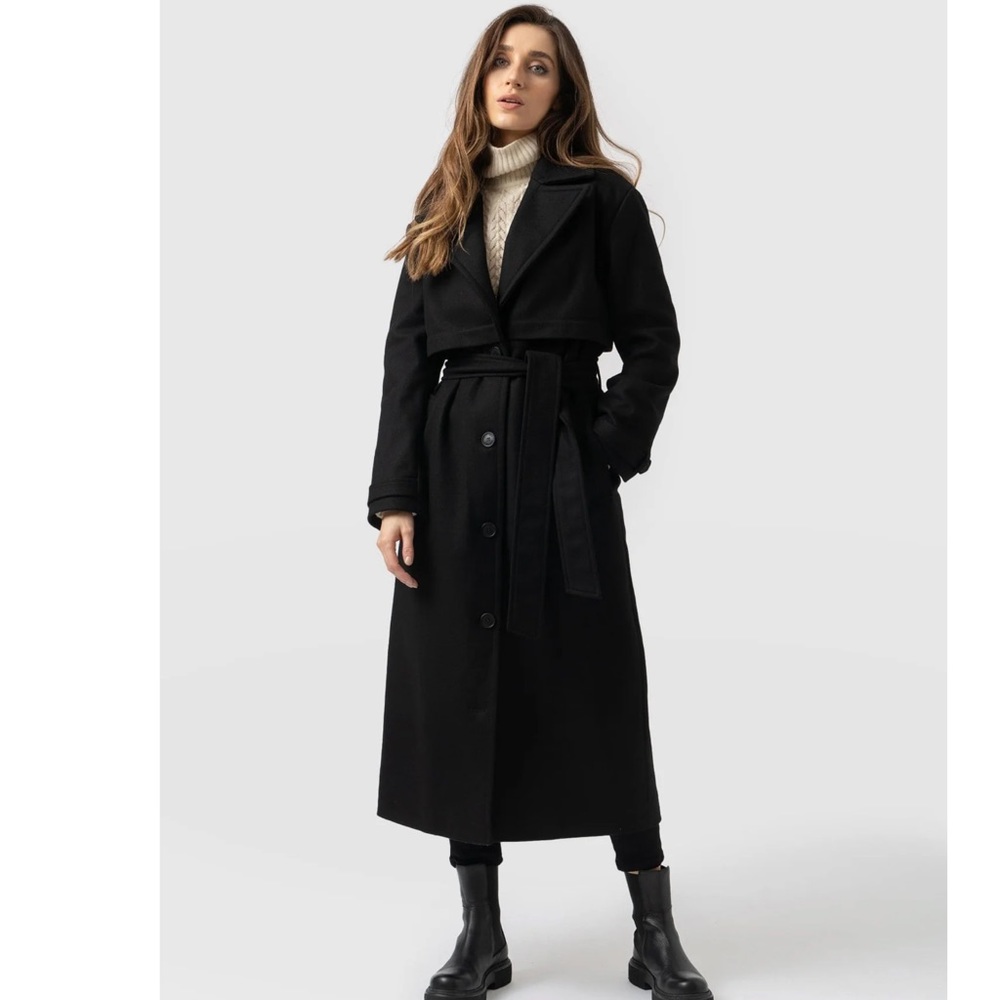 Saint + Sofia Odette Coat